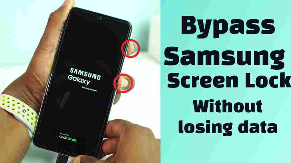 bypass samsung screen lock