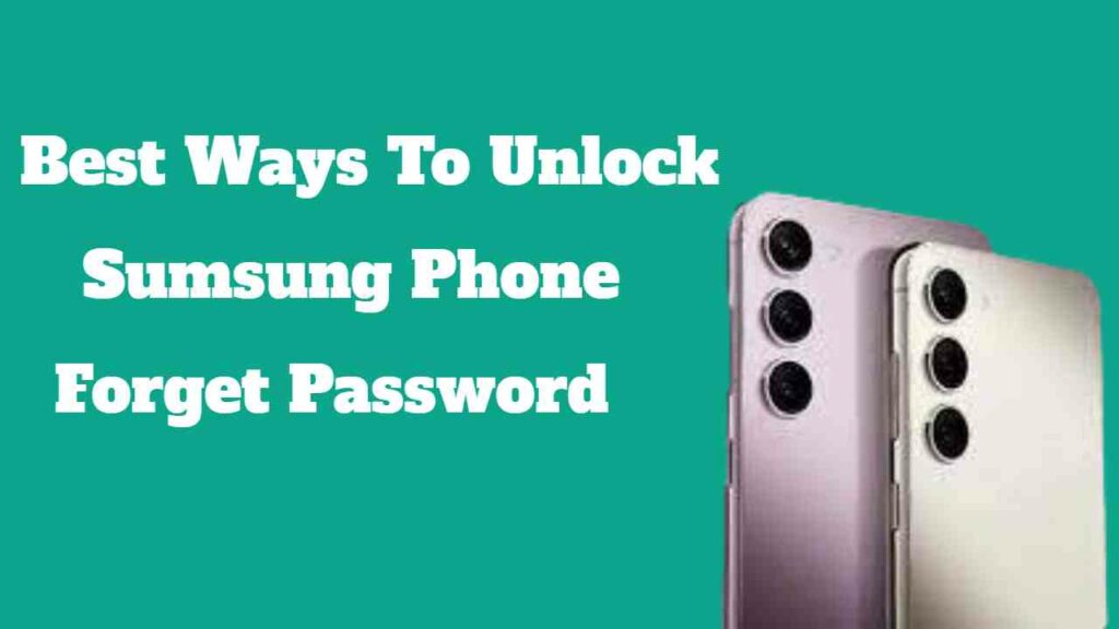 how to unlock samsung a03s phone forgot password and email