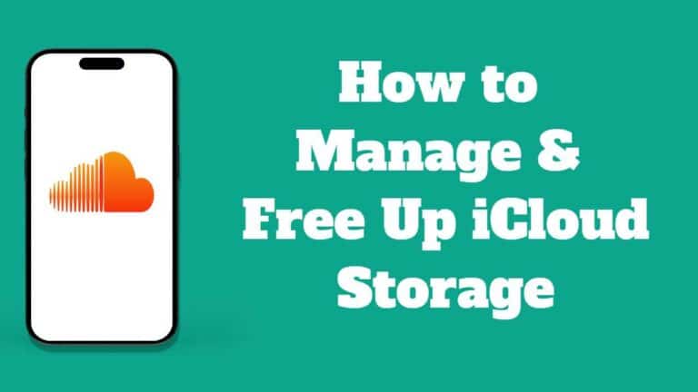 Manage & Free Up iCloud Storage