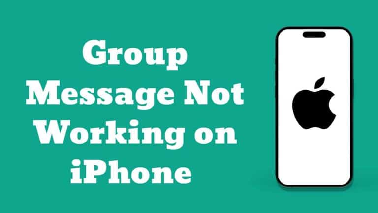 group messaging not working on iPhone