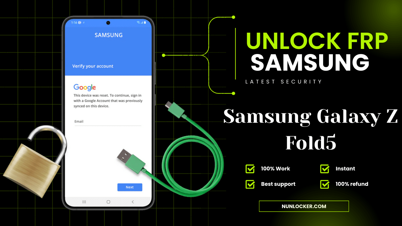 Samsung Galaxy Z Fold5 FRP Bypass 2025