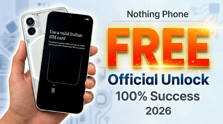 nothing phone network unlock free